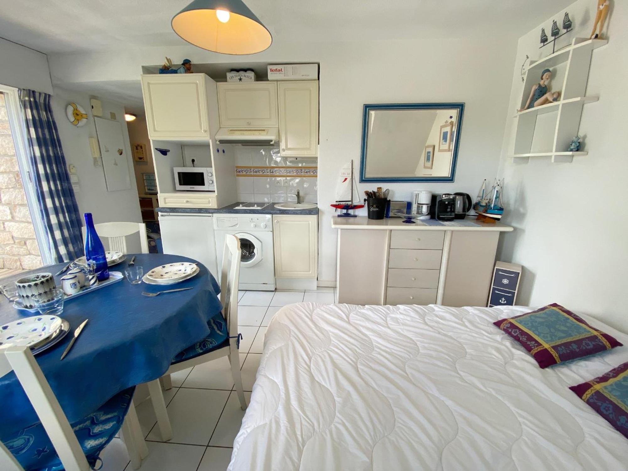 Gaelle - Studio Balcon, Proche Ty Bihan - Ud68 Carnac Zimmer foto